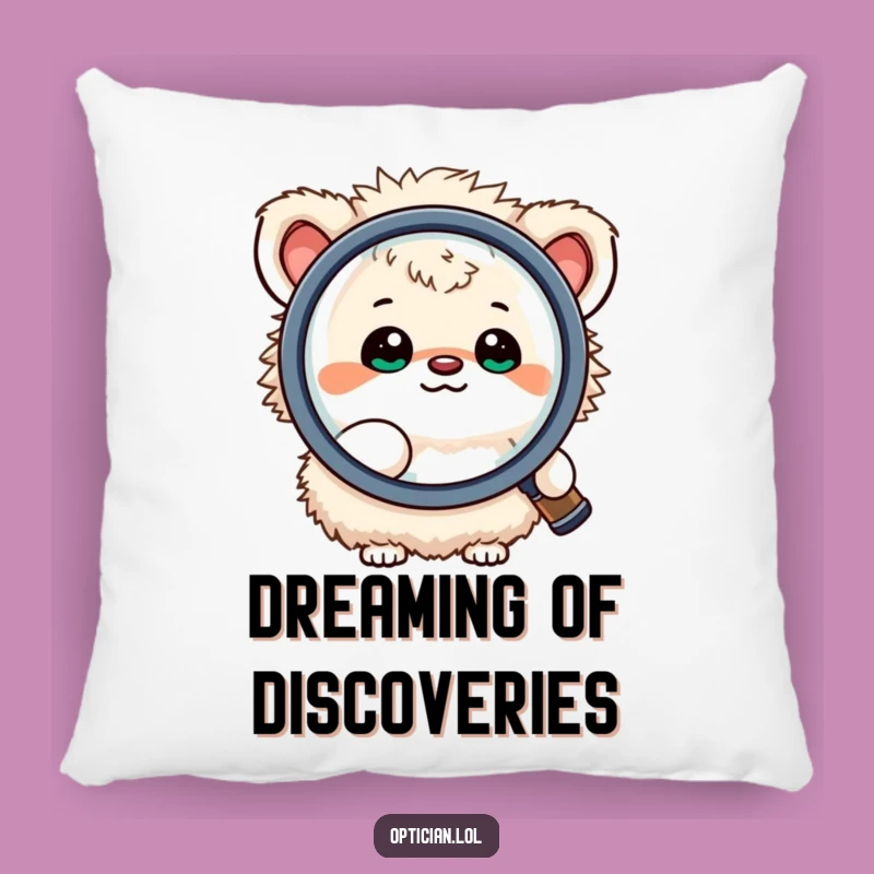 Funny Detective Creature Pillow: Cozy Comfort for Your Curious Nook