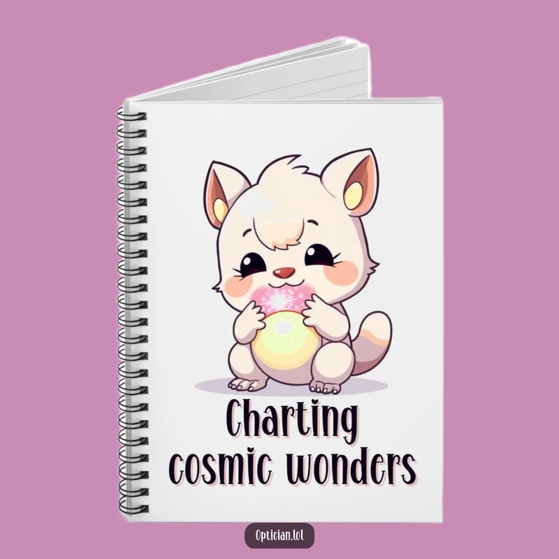 Funny Creature Orb Notebook - Hilarious Journal for Your Discoveries
