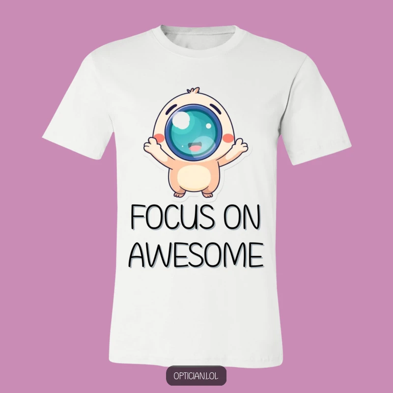 Funny Creature Lens T-Shirt - Energetic & Hilarious Gift Tee