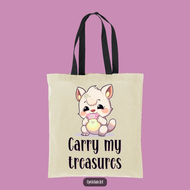 Funny Creature Orb Tote Bag - Hilarious Carry-All for Discoveries